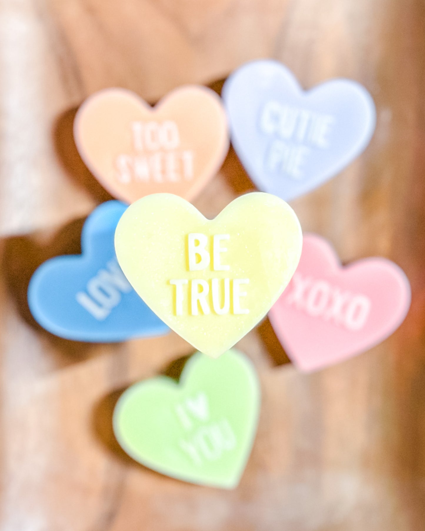 Candy Heart | Sweetheart Conversation Hearts | Bonsai Citrus Ginger Scent