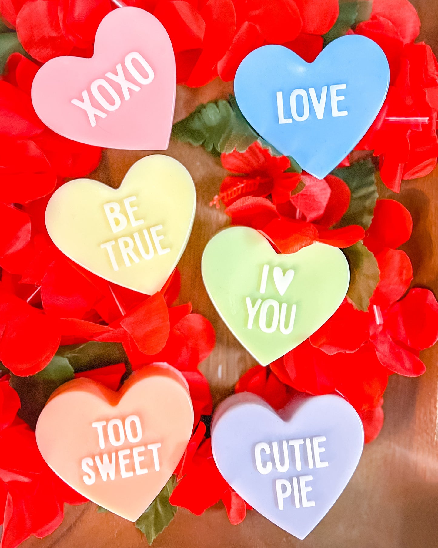 Candy Heart | Sweetheart Conversation Hearts | Bonsai Citrus Ginger Scent