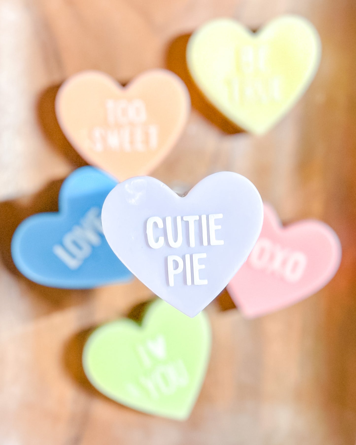 Candy Heart | Sweetheart Conversation Hearts | Bonsai Citrus Ginger Scent