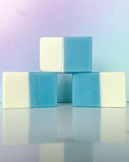 Frozen Bar Soap - 5oz | minty fresh peppermint essential oil scent