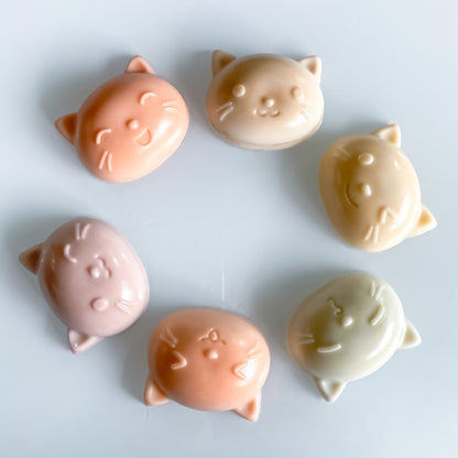 Nude Emoji Cats | Choose Unscented or Essential Oil | Detoxifying Clays