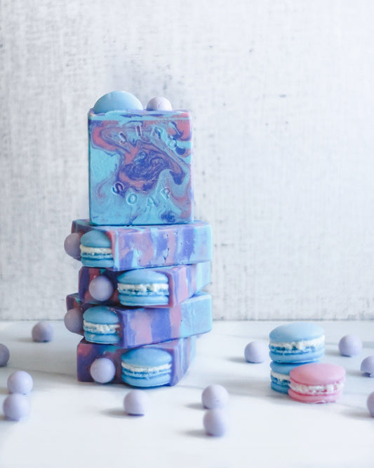 Bon Macaron Soap | Black Raspberry Vanilla Fragrance