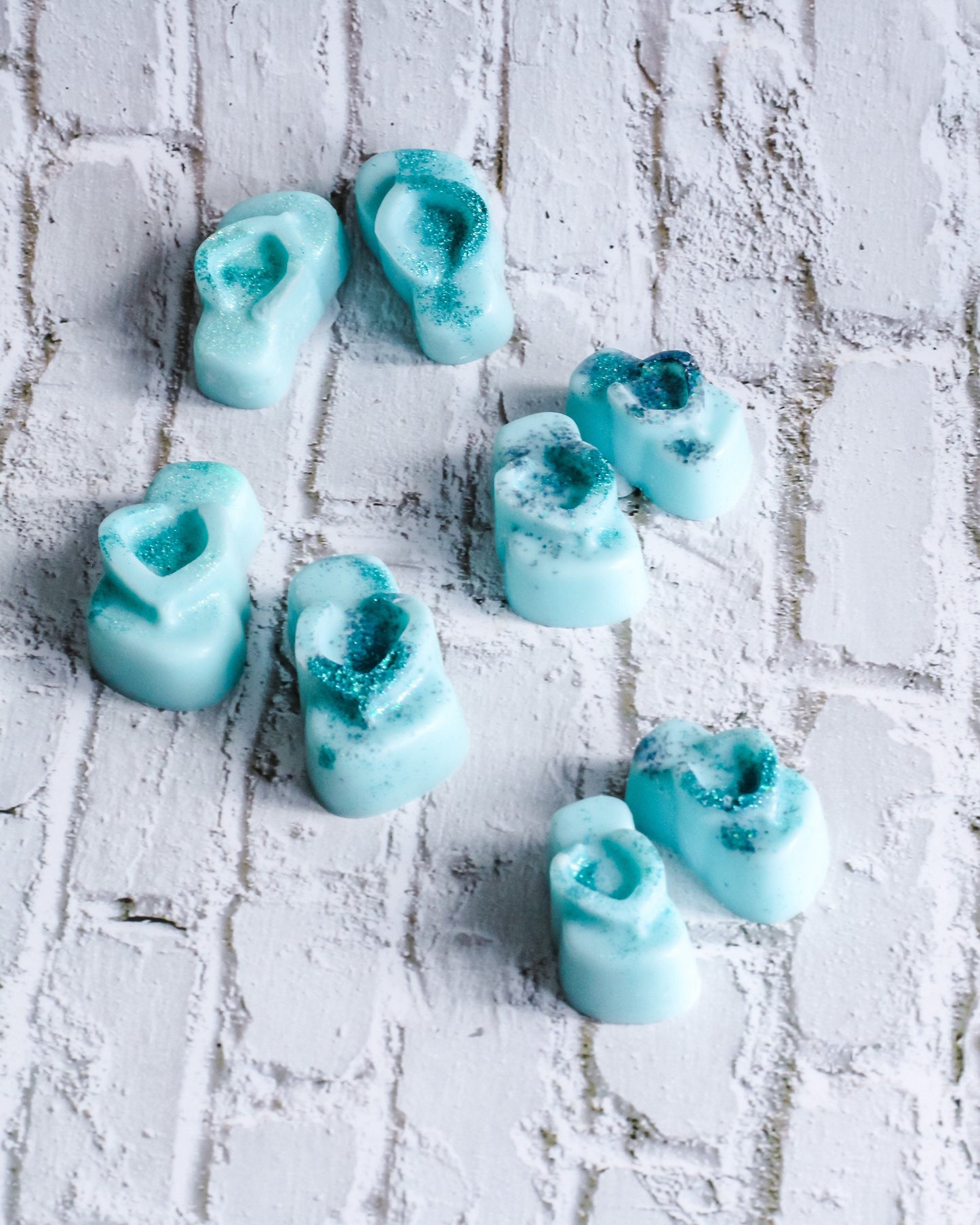 Ecosoy Wax Melts | Biodegradable Glitter | Air Freshener | Home Accessories | Set of 8 Wax Melts