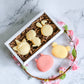 Kawaii Solid Lotion Butter Bar in Ecofriendly Travel Tin | Cute Pink Cat or Golden Bear | Natural Skincare Moisturizer
