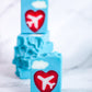 Wanderlust Handmade Vegan Soap | Musky Winter Scent | Holiday Aviation Plane Stocking Stuffer Christmas Gift for Travel Lover Pilot or FA