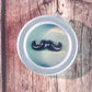 Moustachio Shave Soap for Men in Reusable Ecofriendly Tin | Grey Cedar scent (Handmade Vegan Soap) Christmas Present | Stocking Stuffer Gift