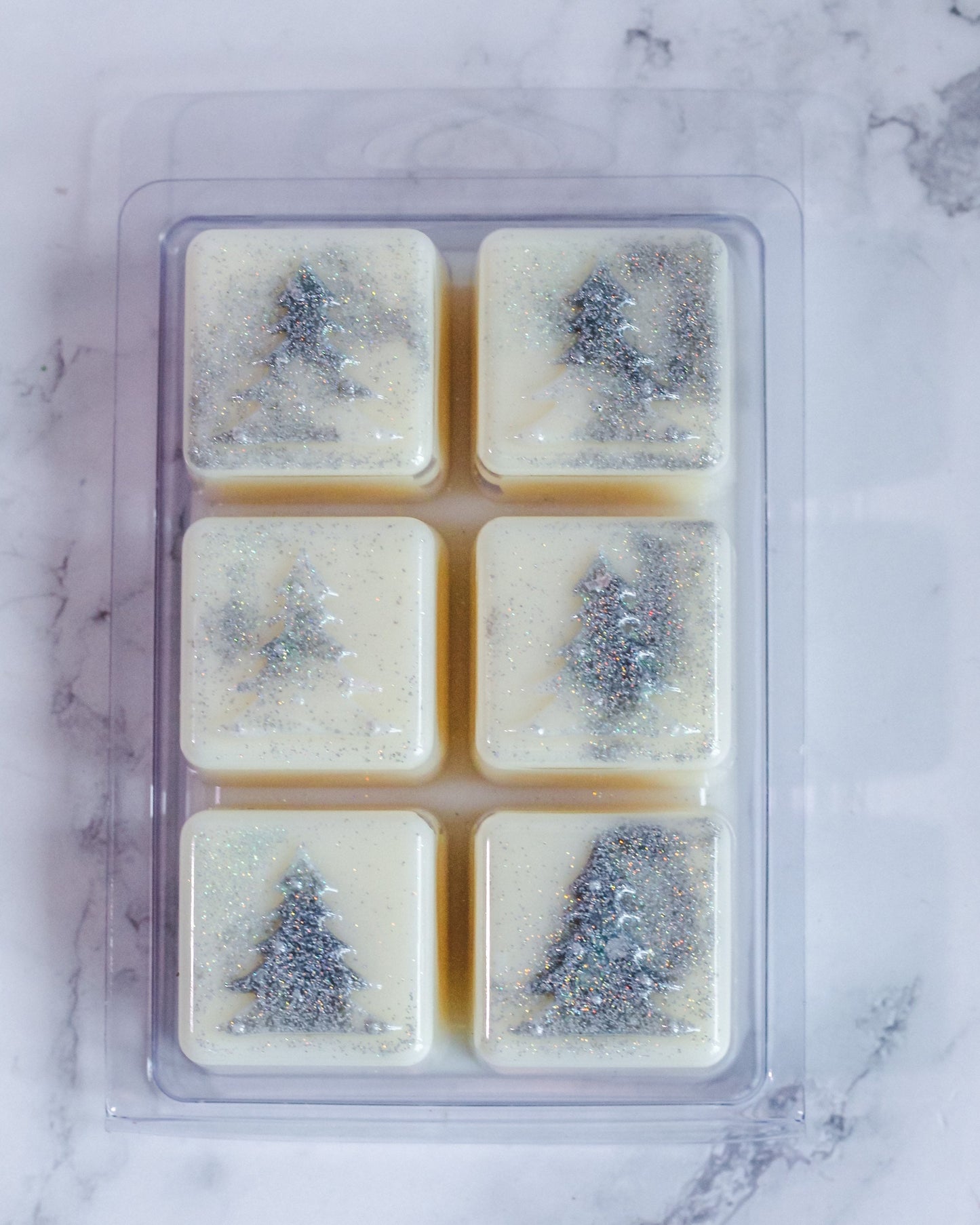 Christmas Ecosoy Wax Melts | Biodegradable Glitter