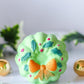 Holly Berry Wreath Vegan Bath Bomb | Under the Mistletoe Scent