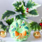 Holly Berry Wreath Vegan Bath Bomb | Under the Mistletoe Scent