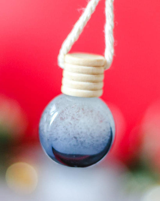 Beautiful Snowy Globe Glass Car diffusers