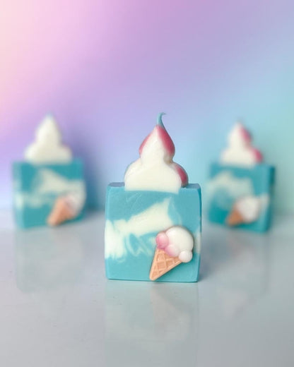 Ice Cream Days | Sweet Cream Scent | Soap Frosting Top
