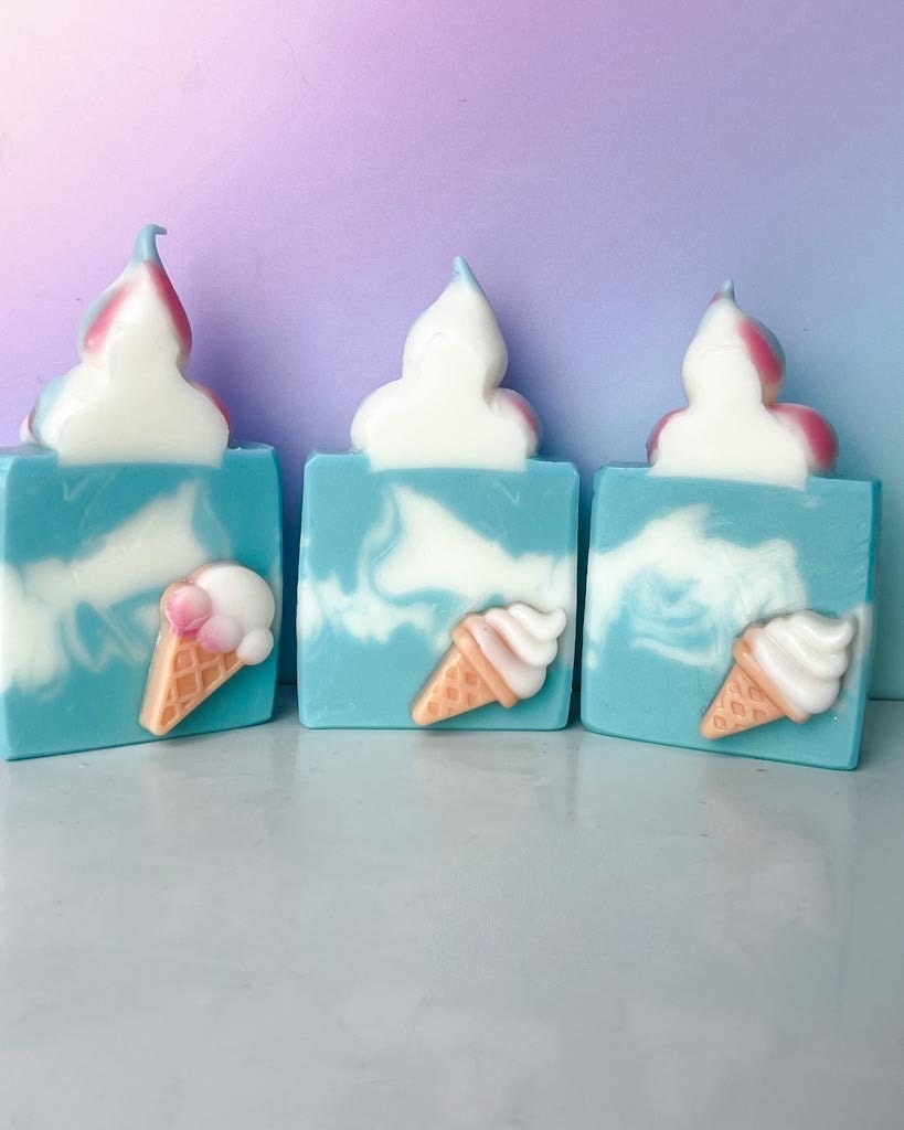 Ice Cream Days | Sweet Cream Scent | Soap Frosting Top