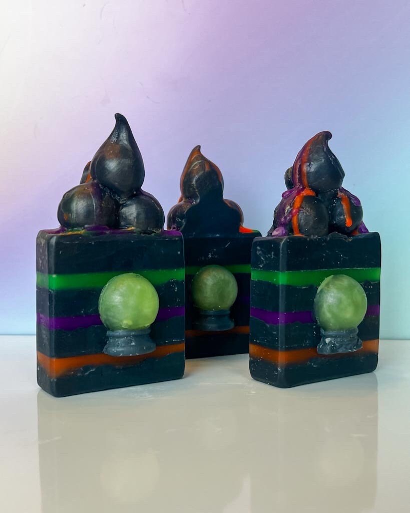 This Is Halloween | Sweet Cotton Candy Scent | Soap Frosting Top