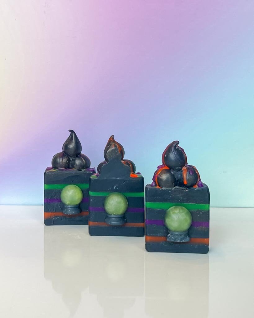 This Is Halloween | Sweet Cotton Candy Scent | Soap Frosting Top