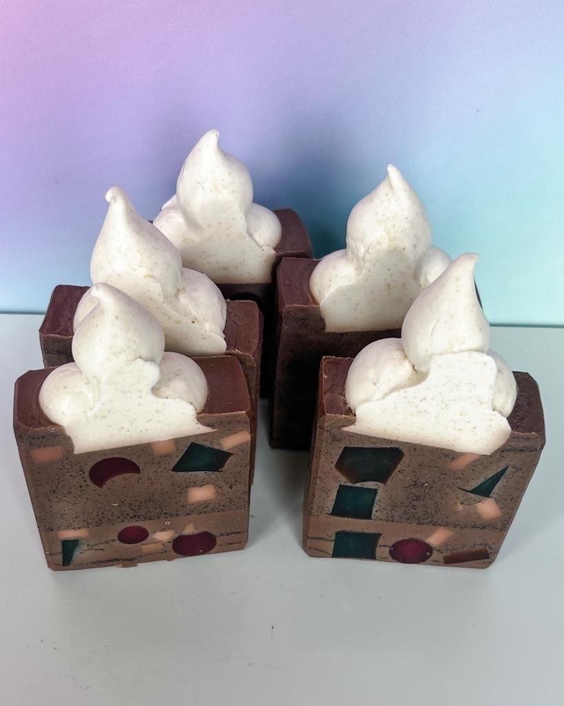 Fruitcake | Sweet Vanilla Cake Scent | Soap Frosting Top