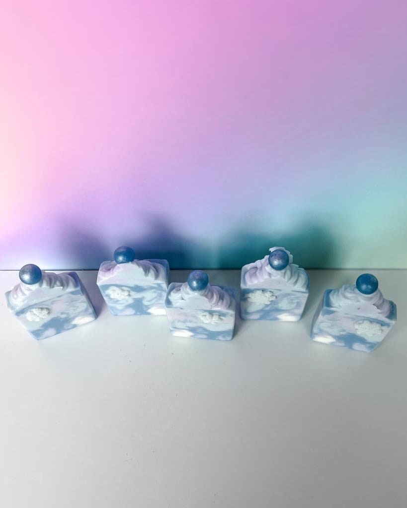 Snow Bunny | Under the Mistletoe Scent | Soap Frosting Top