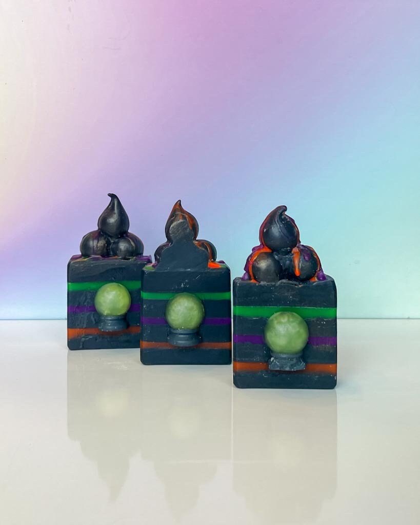 This Is Halloween | Sweet Cotton Candy Scent | Soap Frosting Top